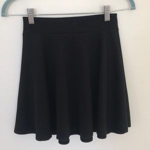 Black Skater Skirt